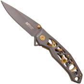 MTech Folding Knife w/ Gold Liner