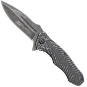 8'' Milspec Stonewash Folding Knife