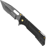 Wartech 8.5' Black Pocket Folding Knife