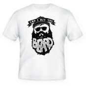 Can I buy your Beard White Custom Printed T-Shirt