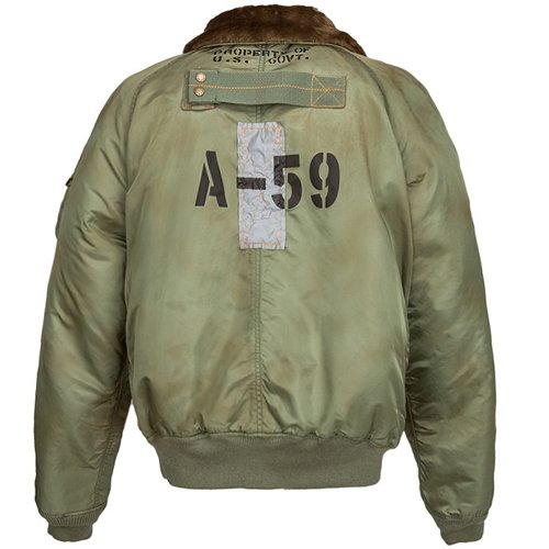 Alpha Mens B-15 55Th Anniversary Flight Jacket