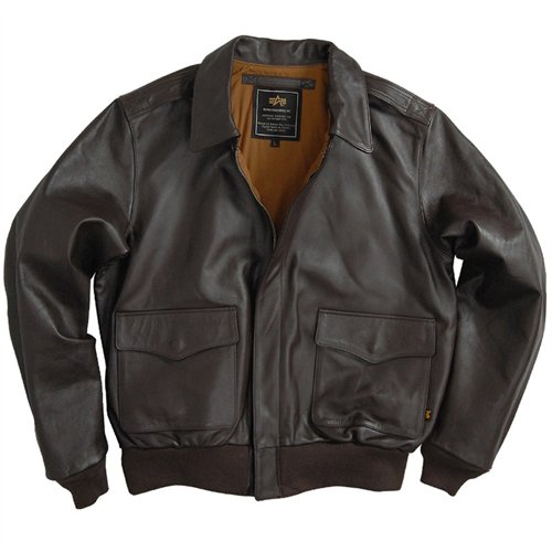 Alpha Mens A-2 Horsehide Leather Jacket