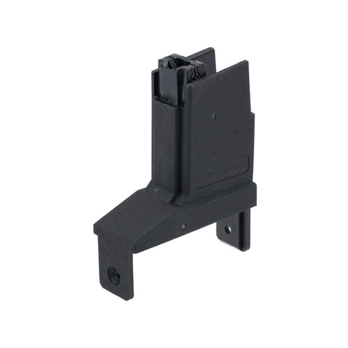 Mag Adapter Angel Custom for Fire-/Thunderstorm Airsoft AEG Drum Mags Version: Scorpion EVO/Black