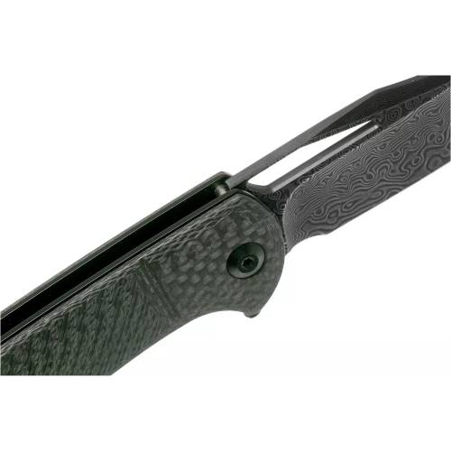 Ortis Damascus Blade Folding Knife