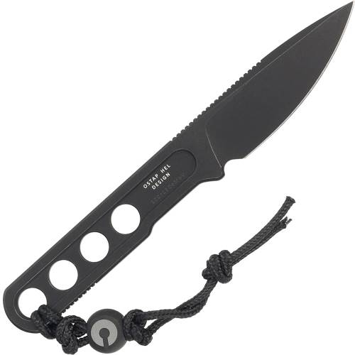 Explorer Circulus Fixed Knife - Skeletonized Stonewashed, a rugged choice 