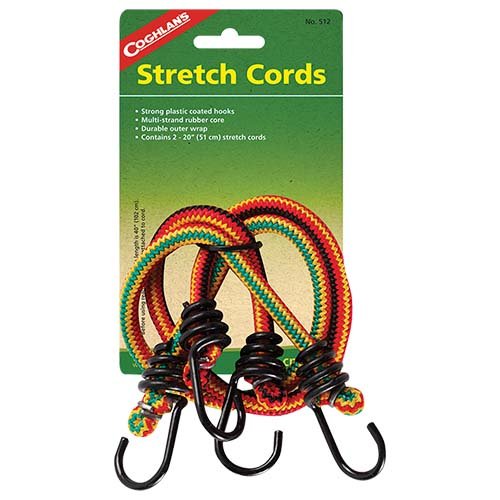 Coghlans 512 20 Inches 2 Pack Stretch Cords
