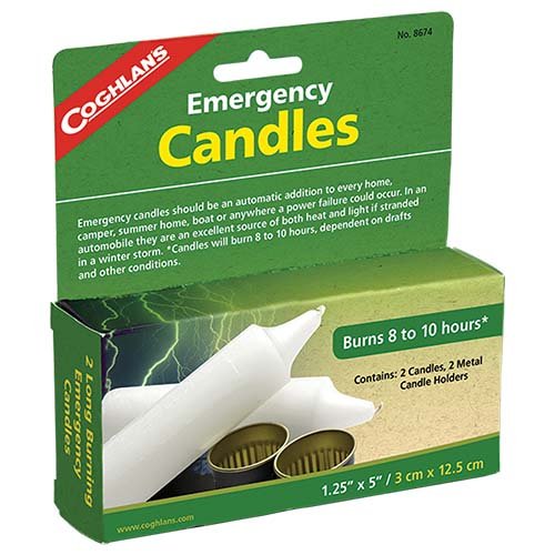 Coghlans 8674 Emergency 2 Pack Candles