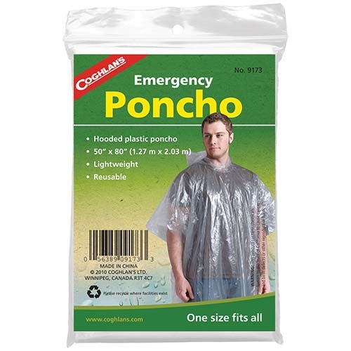 Coghlans 9173 Emergency Poncho