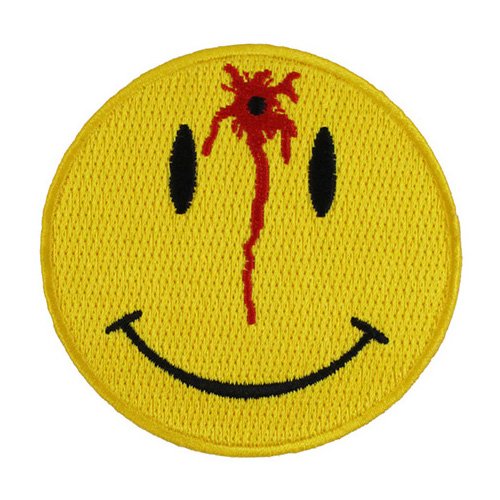 Shot Smiley Patch - 3x3 Inch