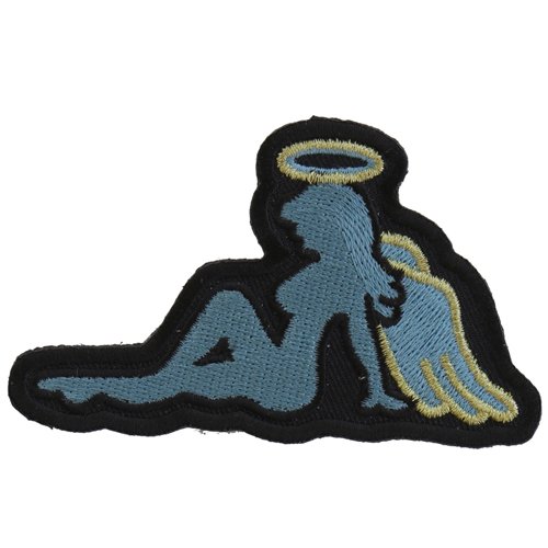 CP 3.5x2 Inch Girl Embroidered Patch