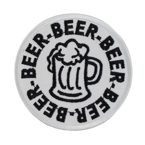 Beer Beer Beer Patch - 3x3 Inch