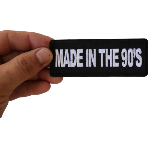 Made in the 90s Novelty Iron Patch