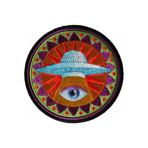 Spiritual Eye UFO Patch