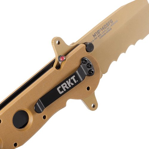 CRKT M16-14DSFG Special Forces Veff Serrated Blade Folding Knife