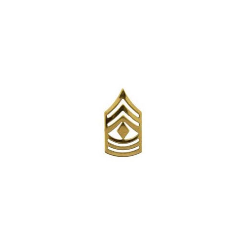 E8 1St Sgt 1 Inch Gold Army Rank