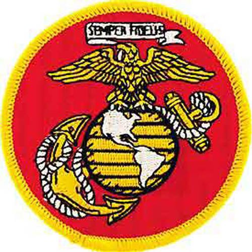 Patch-Usmc Logo Globe And