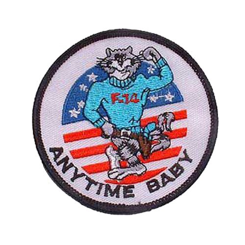 US Navy Tomcat Anytime Baby Patch - 3 Inch