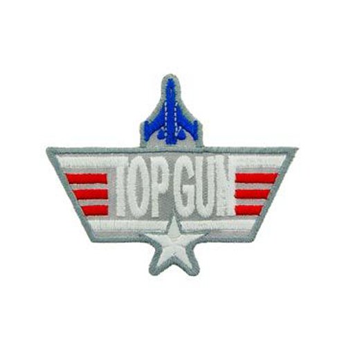 USN Top Gun Grey Patch - 3 Inch