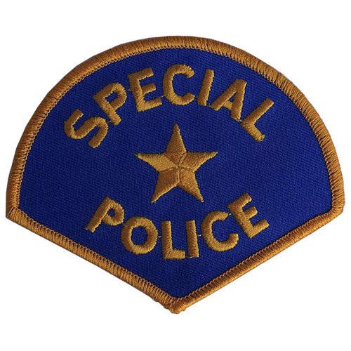 Eagle Emblems Embroidered Special Police Patch