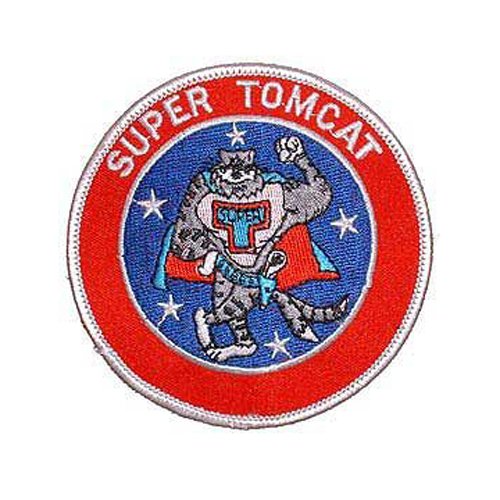 USN Super Tomcat Patch - 3 Inch