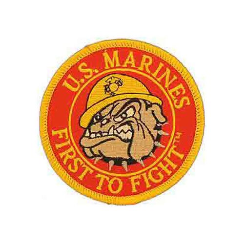 Patch-Usmc Bulldog Logo