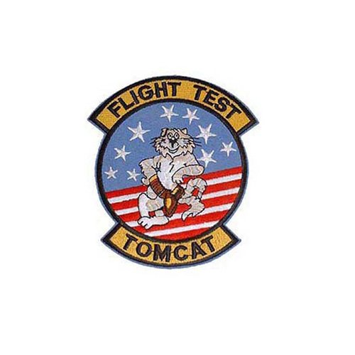 Usn Tomcat Flight T 3-1/2 Inch Patch