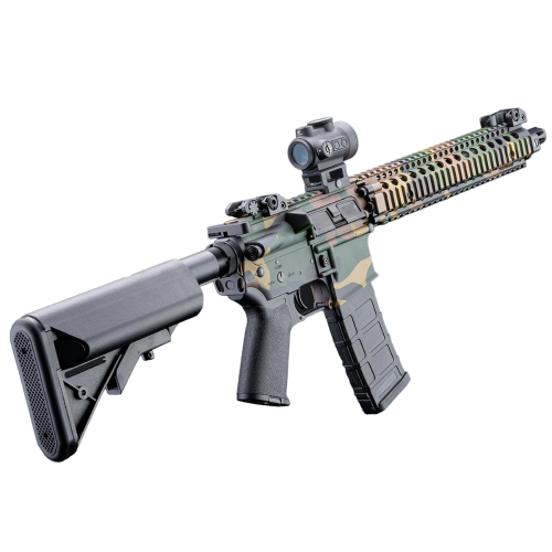 EMG Licensed DDM4 Airsoft AEG Rifle With CYMA Platinum QBS Gearbox