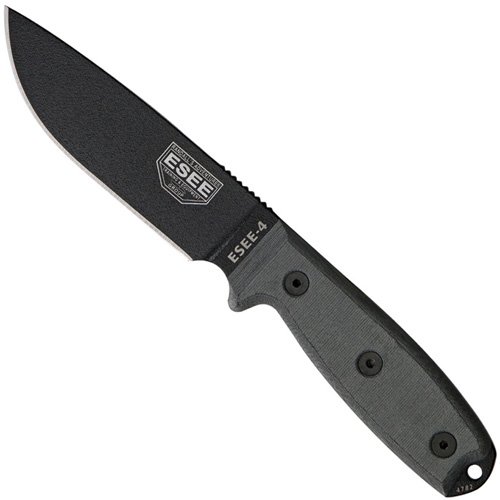 ESEE Model 4 Drop-Point Blade Fixed Knife