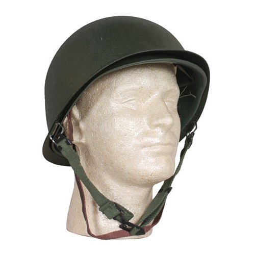 Deluxe M1 Style Steel Combat Helmet & Liner