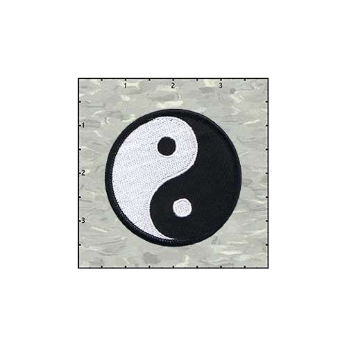 Yin Yang 2.75 Inches Patch