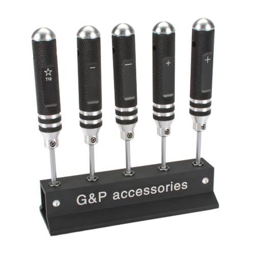 G&P Precision Made 5pc Screwdriver Set P/S