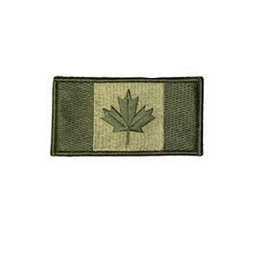 Large Canada 3 38 X 2 Inch Hook And Loop Backing Patch