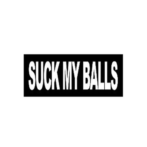 Suck My Balls Sticker