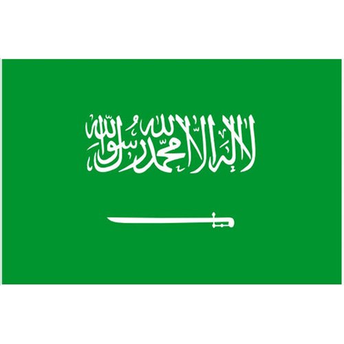 Large Saudi Arabian Flag
