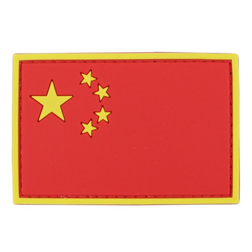 PVC China Flag Morale Patch