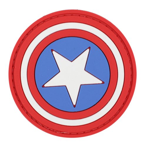 PVC Captain America's Shield Patch