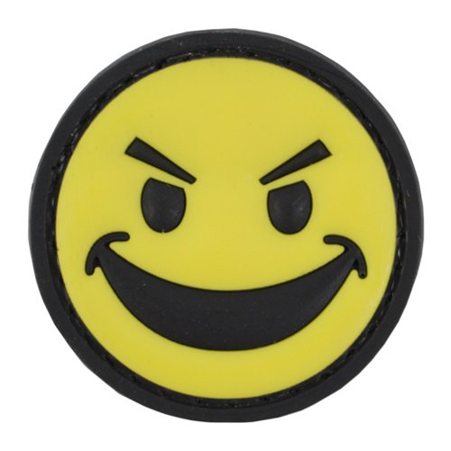 PVC Smiley Face Patch