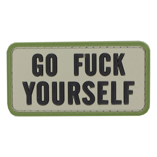 PVC Go Fuck Yourself Patch