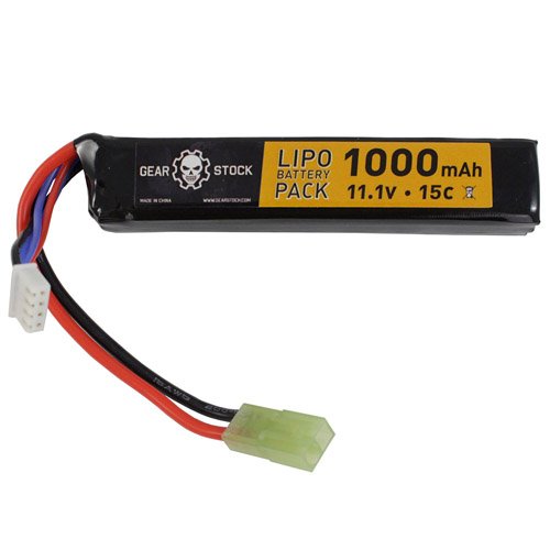 Stick Style 11.1V 1000mAh 15C LiPo AEG Battery
