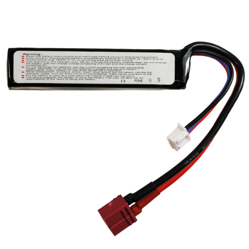 PDW Stick LiPo Battery - 7.4V 600mAh Deans Connector