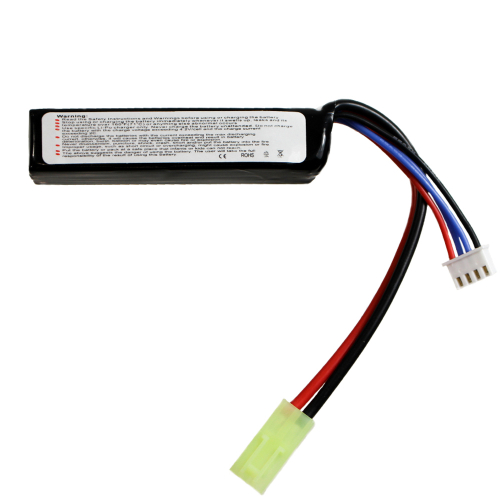 Stick LiPo Battery - 11.1V 600mAh Mini Tamiya Connector