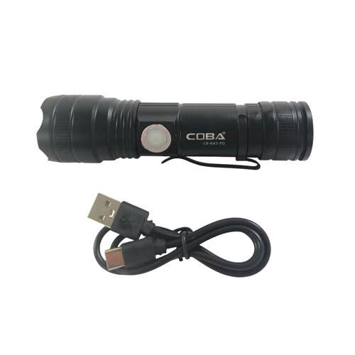 Telescopic Zoom LED Flashlight