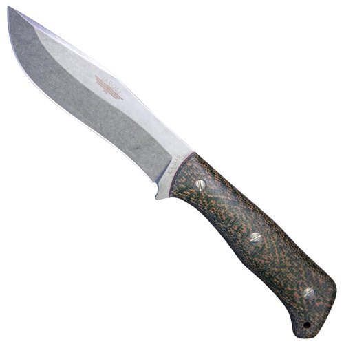 Jarosz Deluxe Hunter Micarta Handle Fixed Blade Knife