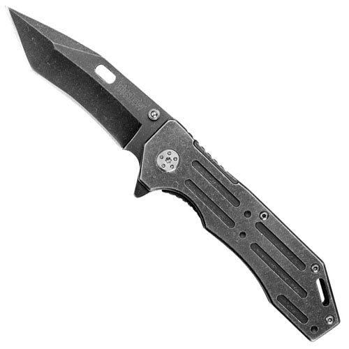 Lifter 4Cr14 Steel Blackwash Finish Blade Folding Knife