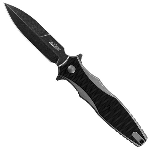 Decimus Spear-Point Plain Edge Blade Folding Knife