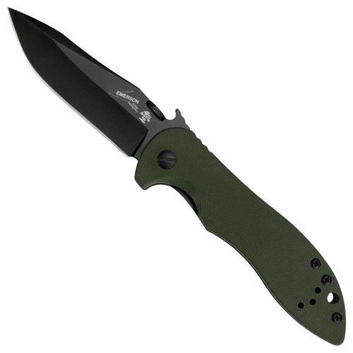 CQC-5K Clip-Point Blade Folding Knife - Olive Drab