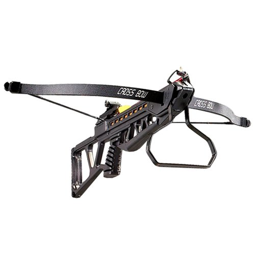 EAGLE-5 Fiberglass Limb Crossbow - 120 LBS - Black