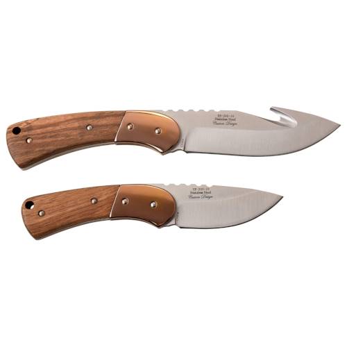 Elk Ridge Precision Fixed Blade Dual Knife Set w/ Sheath