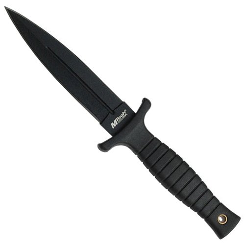 MTech USA Rubber Handle Fixed Blade Knife