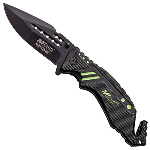 MTech USA A898 Plain Edge Folding Blade Knife